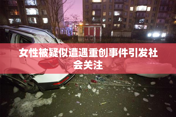 女性被疑似遭遇重创事件引发社会关注