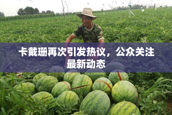卡戴珊再次引发热议，公众关注最新动态