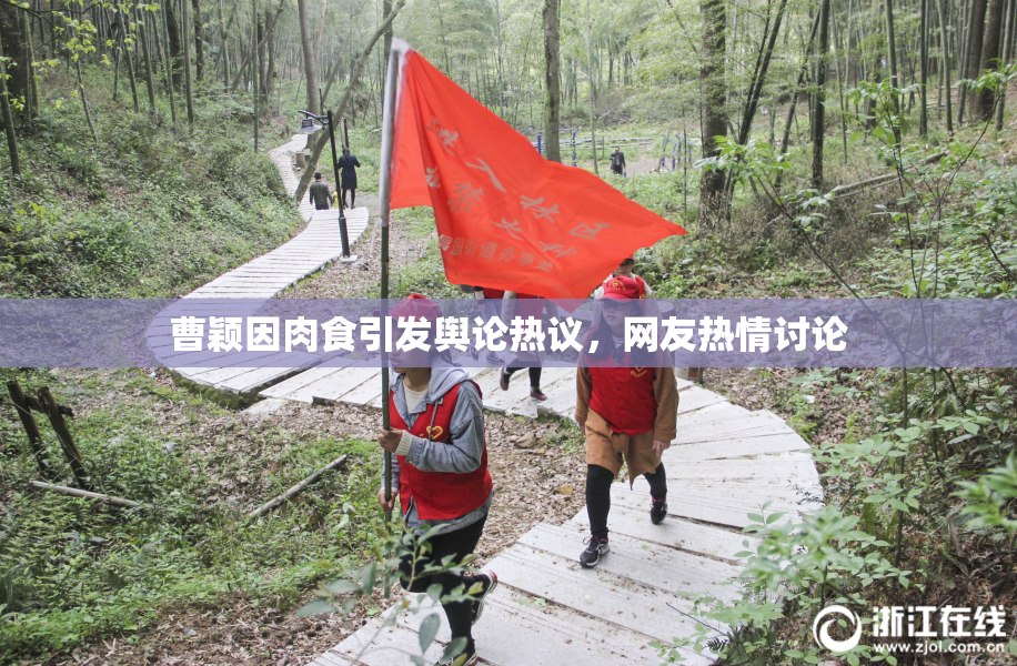 曹颖因肉食引发舆论热议，网友热情讨论