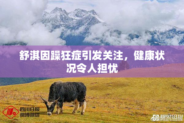 舒淇因躁狂症引发关注，健康状况令人担忧