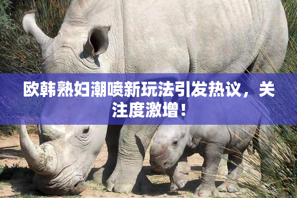 欧韩熟妇潮喷新玩法引发热议，关注度激增！