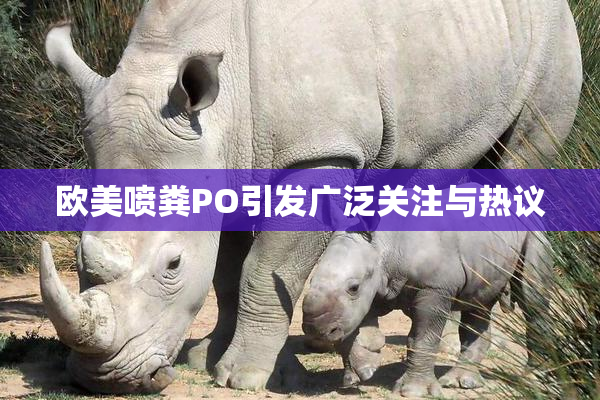 欧美喷粪PO引发广泛关注与热议