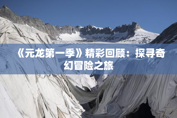 《元龙第一季》精彩回顾：探寻奇幻冒险之旅