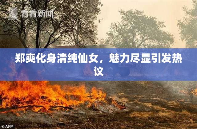郑爽化身清纯仙女，魅力尽显引发热议