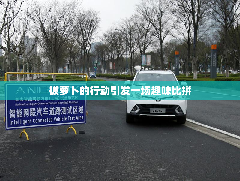 拔萝卜的行动引发一场趣味比拼