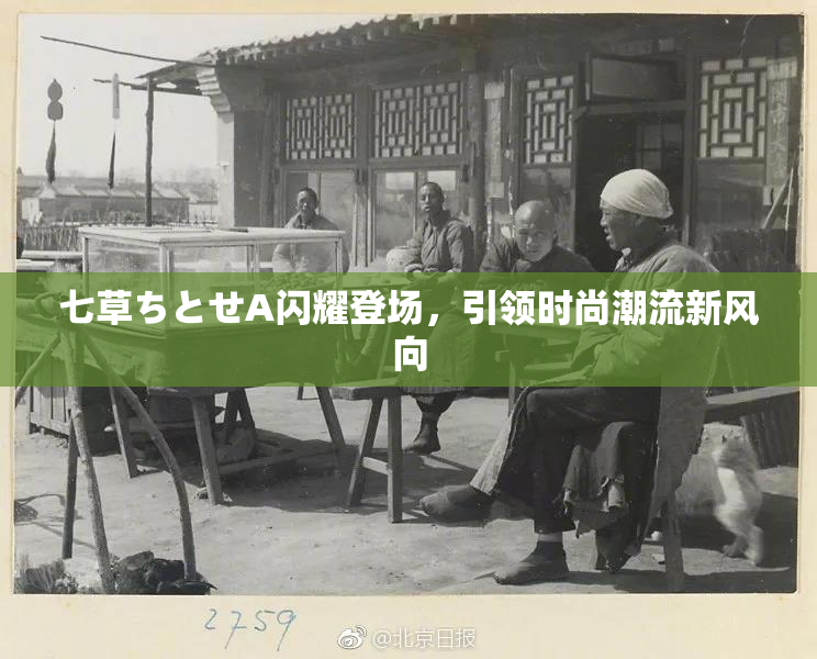 七草ちとせA闪耀登场，引领时尚潮流新风向