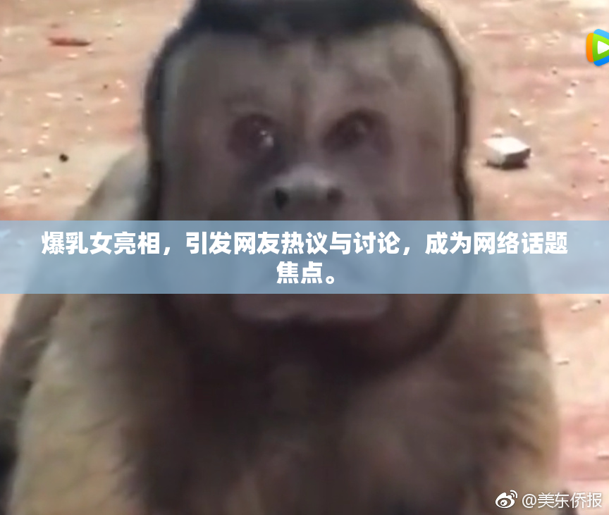 爆乳女亮相，引发网友热议与讨论，成为网络话题焦点。