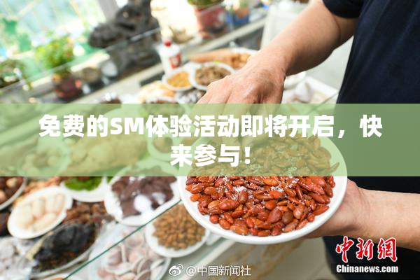 免费的SM体验活动即将开启，快来参与！