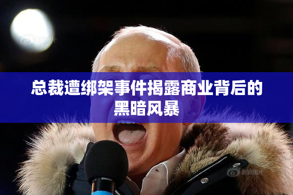 总裁遭绑架事件揭露商业背后的黑暗风暴