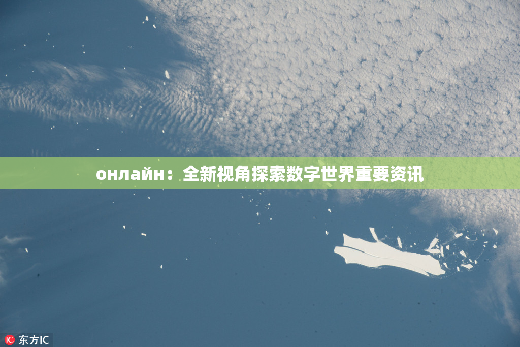 онлайн：全新视角探索数字世界重要资讯