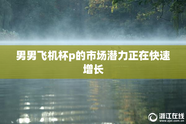 男男飞机杯p的市场潜力正在快速增长