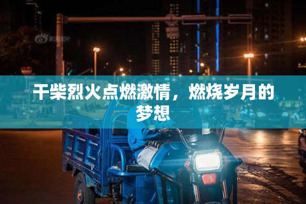干柴烈火点燃激情，燃烧岁月的梦想