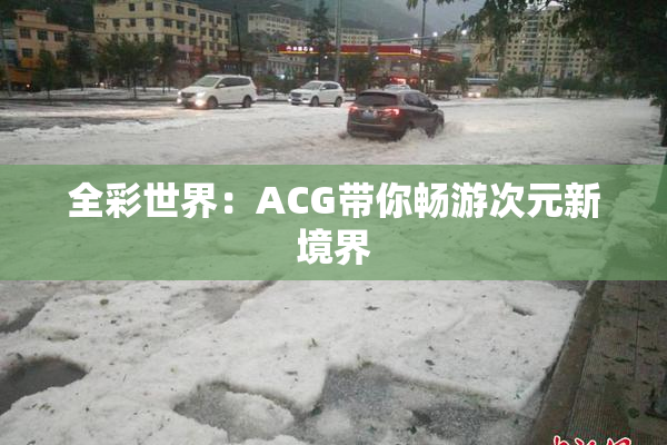 全彩世界：ACG带你畅游次元新境界