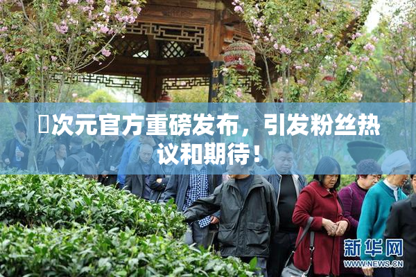囧次元官方重磅发布，引发粉丝热议和期待！