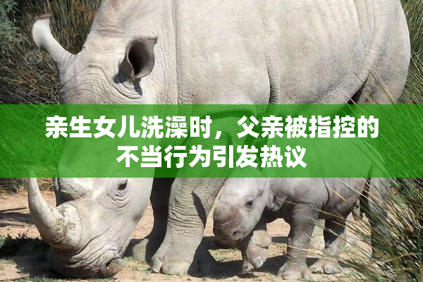 亲生女儿洗澡时，父亲被指控的不当行为引发热议