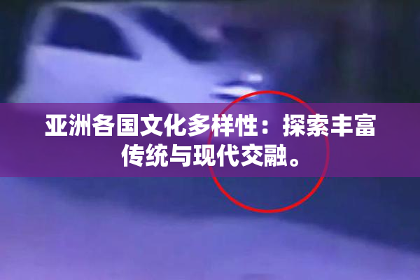 亚洲各国文化多样性：探索丰富传统与现代交融。