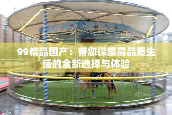 99精品国产：带您探索高品质生活的全新选择与体验