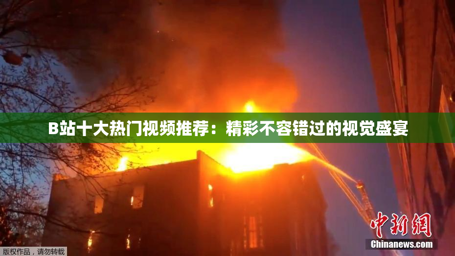 B站十大热门视频推荐：精彩不容错过的视觉盛宴