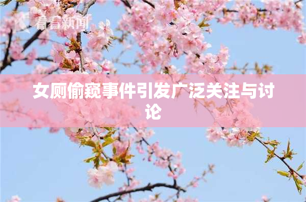 女厕偷窥事件引发广泛关注与讨论