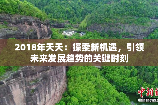 2018年天天：探索新机遇，引领未来发展趋势的关键时刻