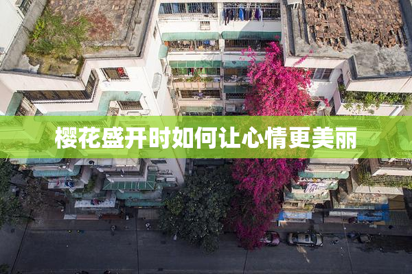 樱花盛开时如何让心情更美丽