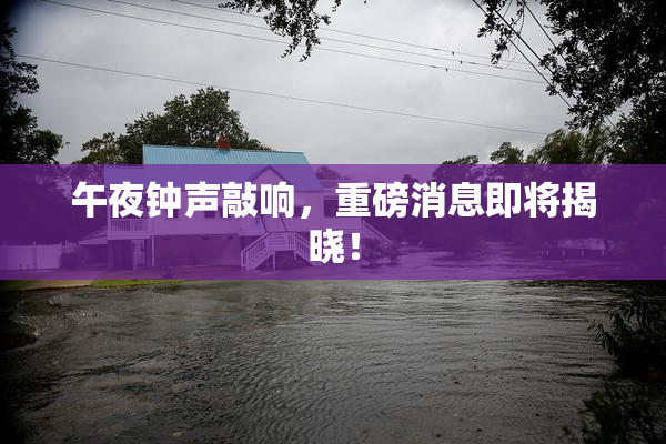 午夜钟声敲响，重磅消息即将揭晓！