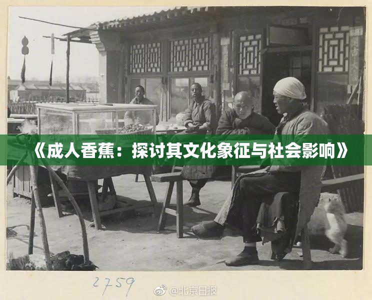 《成人香蕉：探讨其文化象征与社会影响》