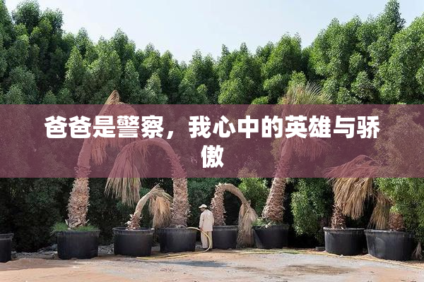 爸爸是警察，我心中的英雄与骄傲