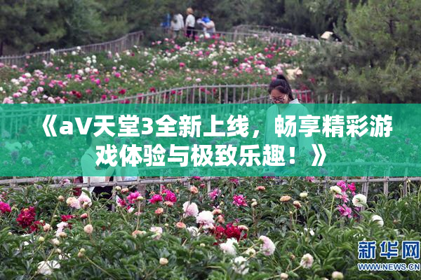 《a∨天堂3全新上线，畅享精彩游戏体验与极致乐趣！》