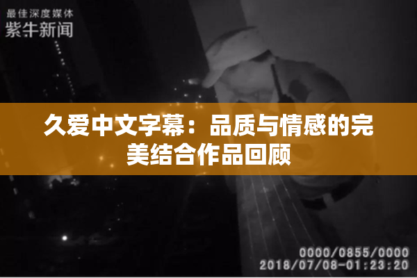 久爱中文字幕：品质与情感的完美结合作品回顾