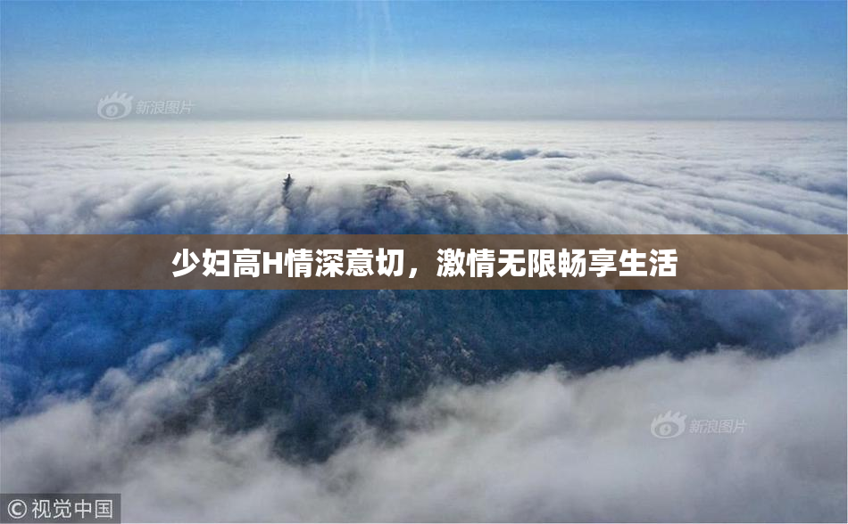 少妇高H情深意切，激情无限畅享生活
