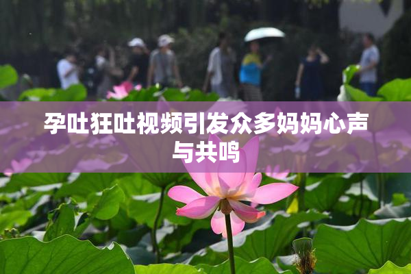 孕吐狂吐视频引发众多妈妈心声与共鸣
