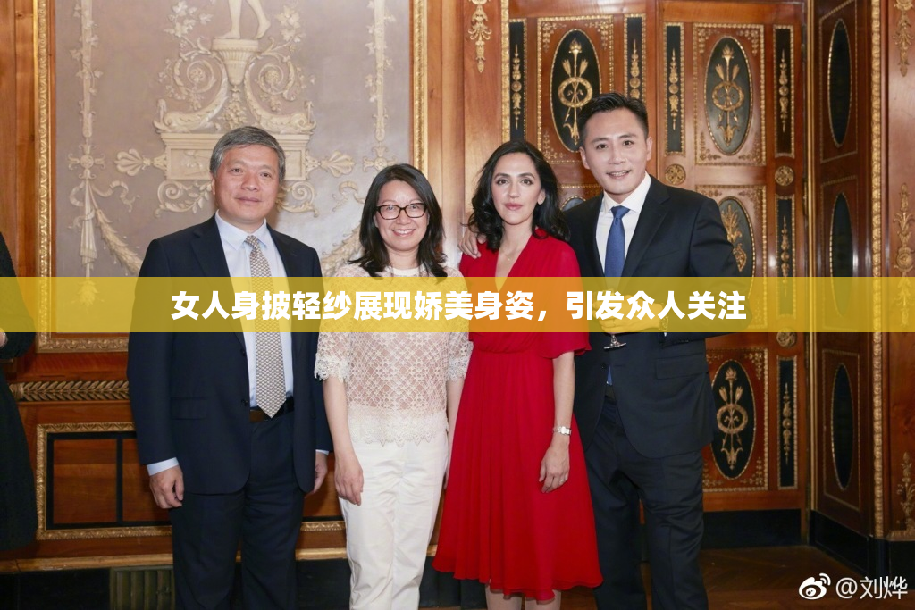 女人身披轻纱展现娇美身姿，引发众人关注