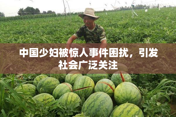 中国少妇被惊人事件困扰，引发社会广泛关注