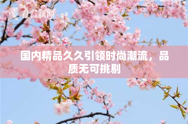 国内精品久久引领时尚潮流，品质无可挑剔