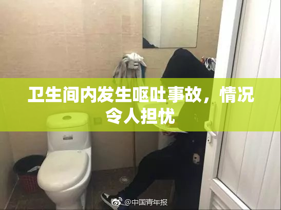 卫生间内发生呕吐事故，情况令人担忧