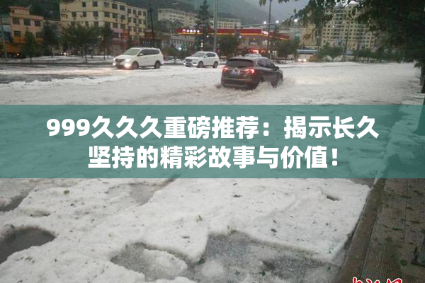 999久久久重磅推荐：揭示长久坚持的精彩故事与价值！