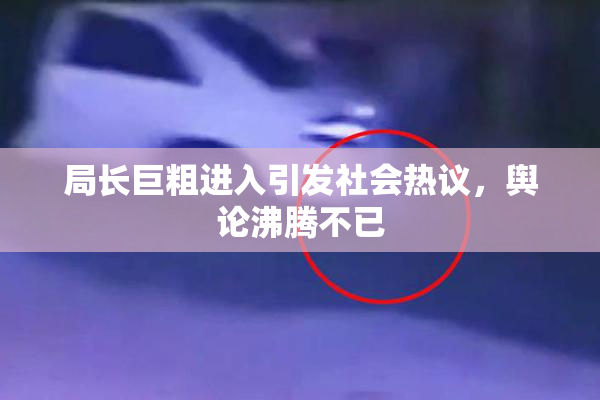 局长巨粗进入引发社会热议，舆论沸腾不已