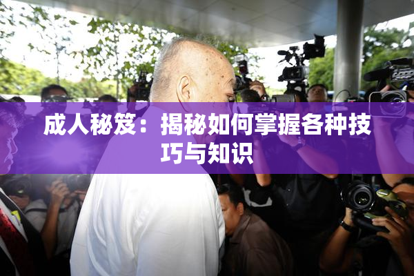 成人秘笈：揭秘如何掌握各种技巧与知识