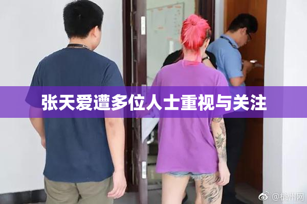 张天爱遭多位人士重视与关注