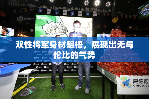 双性将军身材魁梧，展现出无与伦比的气势
