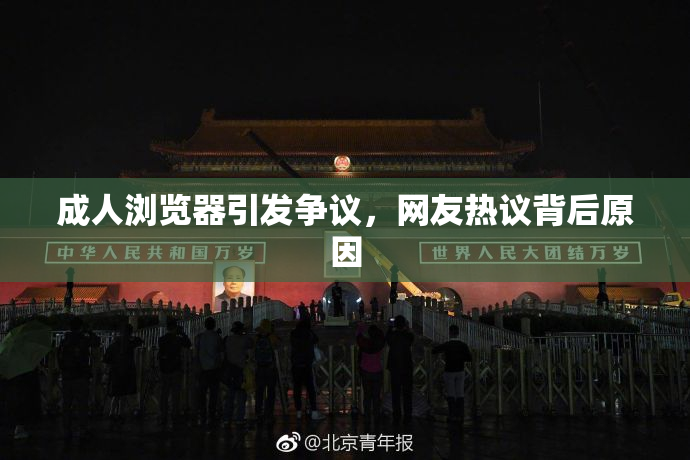 成人浏览器引发争议，网友热议背后原因