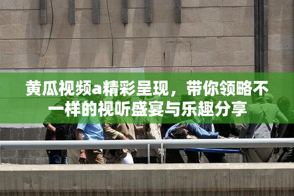黄瓜视频a精彩呈现，带你领略不一样的视听盛宴与乐趣分享