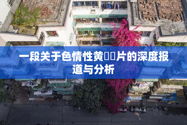 一段关于色情性黄❌‌片的深度报道与分析