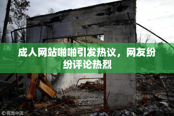 成人网站啪啪引发热议，网友纷纷评论热烈