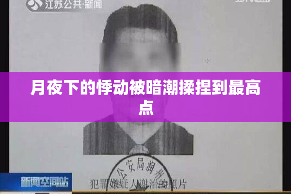 月夜下的悸动被暗潮揉捏到最高点