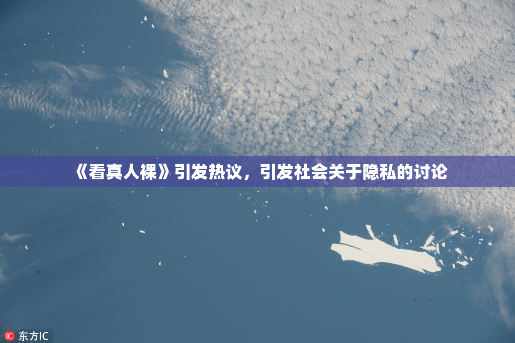 《看真人裸》引发热议，引发社会关于隐私的讨论