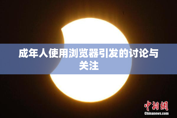 成年人使用浏览器引发的讨论与关注