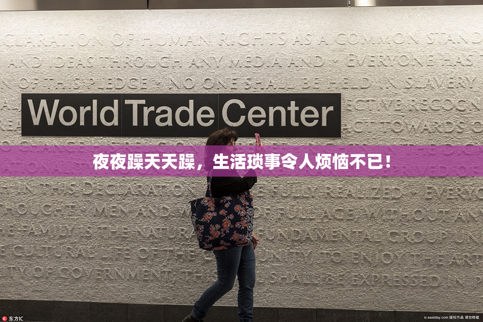 夜夜躁天天躁，生活琐事令人烦恼不已！
