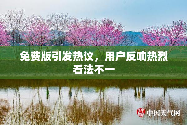 免费版引发热议，用户反响热烈看法不一